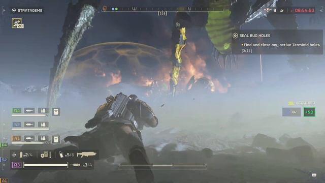 HELLDIVERS 2 Hellbomb activates other Hellbomb смотреть онлайн