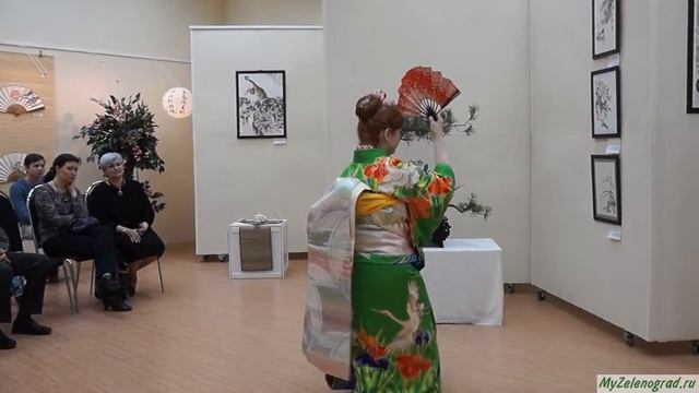 Мария Смирнова. Японский традиционный танец с веером смотреть онлайн
