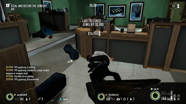 jai ch payday 2 solo stealth jewelry store #3 смотреть онлайн