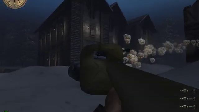 Medal of Honor Allied Assault Spearhead (PC, 2002) Миссия 2.4 Рождественское утро смотреть онлайн