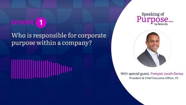 Ep. 1 - Who is responsible for corporate purpose within a company? Season 1, Episode 1. смотреть онлайн