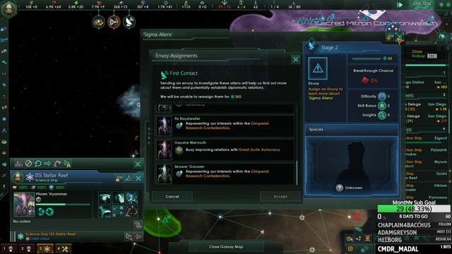 The Gimpyre Aquaticus rises from the deep in the Stellaris Aquatics Species Pack Part 2 смотреть онлайн