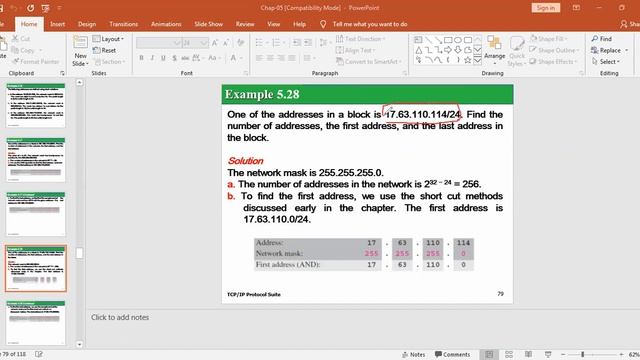 How to find First address,last address and number of addresses from addresses in block смотреть онлайн