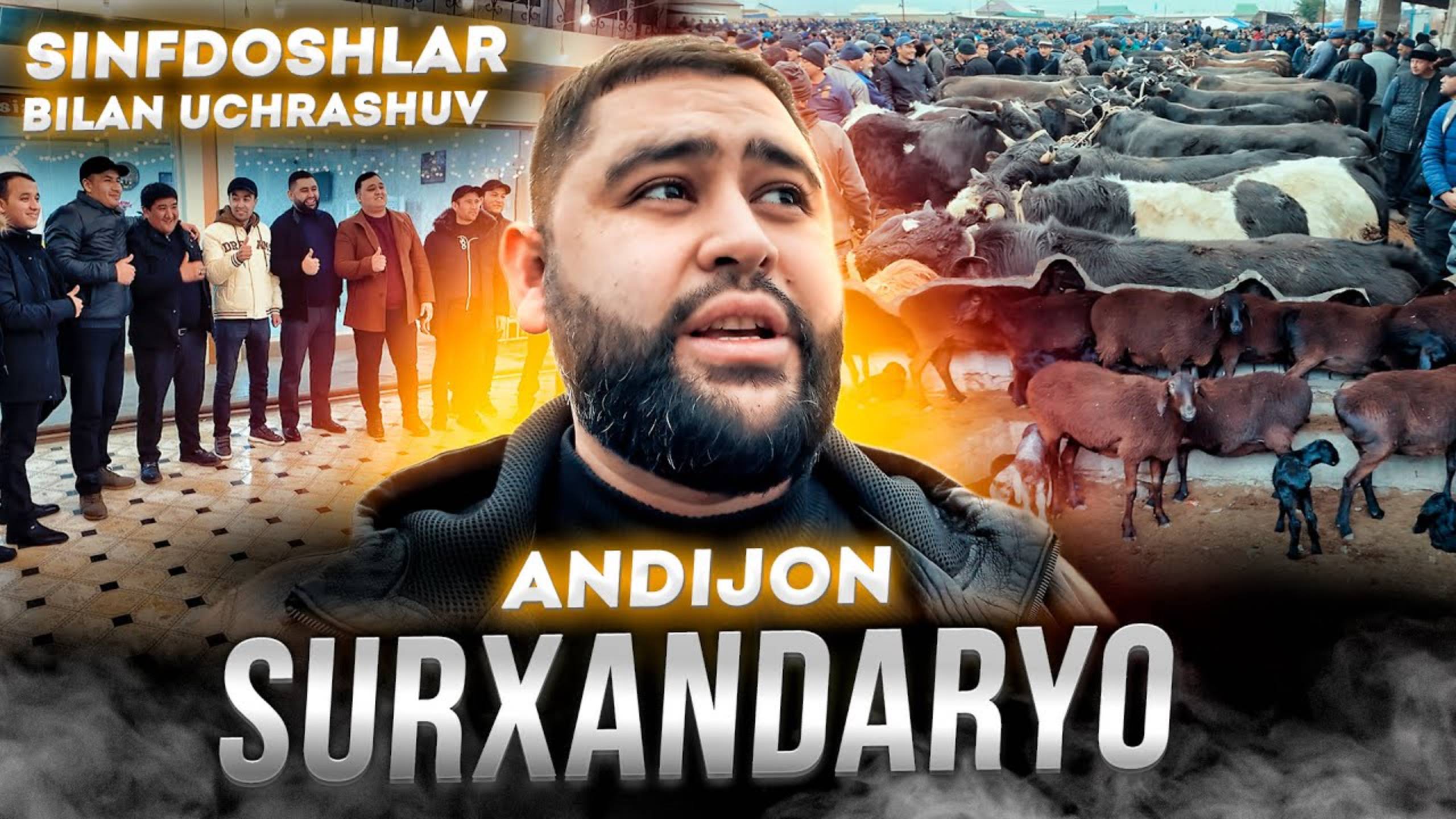 ANDIJON - SURXANDARYO _ SINFDOSHLAR BILAN UCHRASHUV _ #vlog