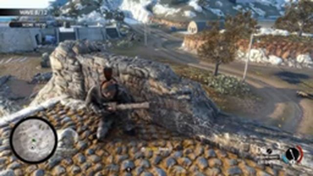 Sniper Elite 4 DLC Urban Warrior Female Gameplay In New DLC Facility Solo Survival смотреть онлайн