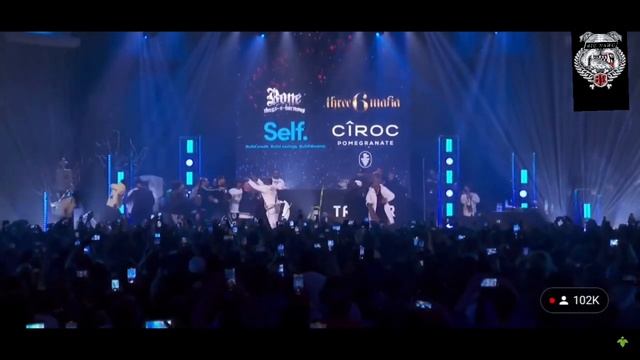 THREE 6 MAFIA BONE THUGS FIGHT ON STAGE DURING THE VERZUZ BATTLE смотреть онлайн