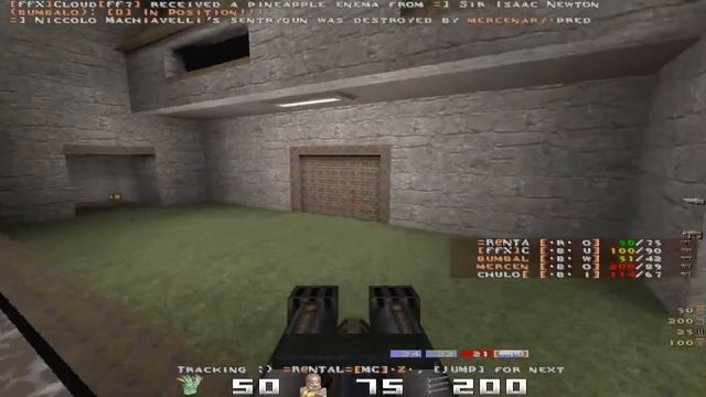Quake Team Fortress (QWTF) - Mercenaries Clan vs. Toffs, pt. 1 смотреть онлайн