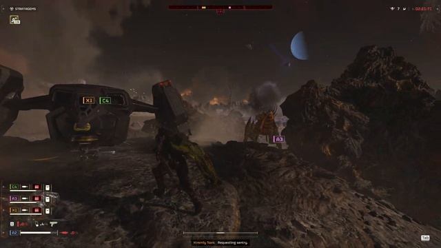 Helldivers 2: My own Pelican 1 Gunship, may have needed it. смотреть онлайн