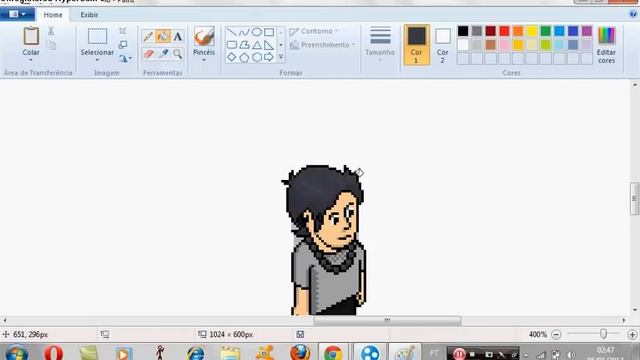 Como Criar uma Pixel Art Habbo-Usando arma! смотреть онлайн
