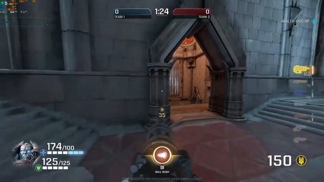 Quake Champions Trick | Corrupted Keep | Quick positioning after MH pickup (Any) смотреть онлайн