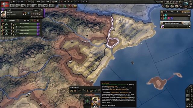 Hearts of Iron 4 Germany Game Play Part 2 смотреть онлайн