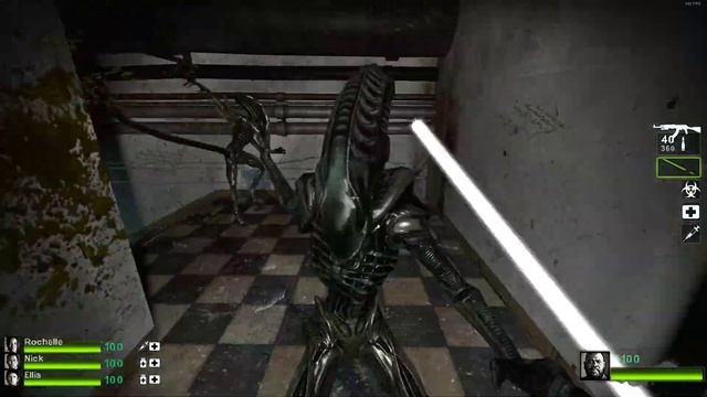 Coach's Violent Night (Left 4 Dead 2 Christmas Mods) смотреть онлайн