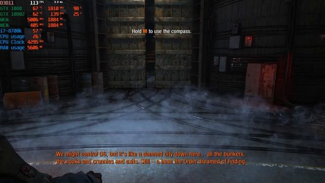 Metro Last Light Redux story playthrough 1080p with G sync GTX 1080 SLI PC смотреть онлайн