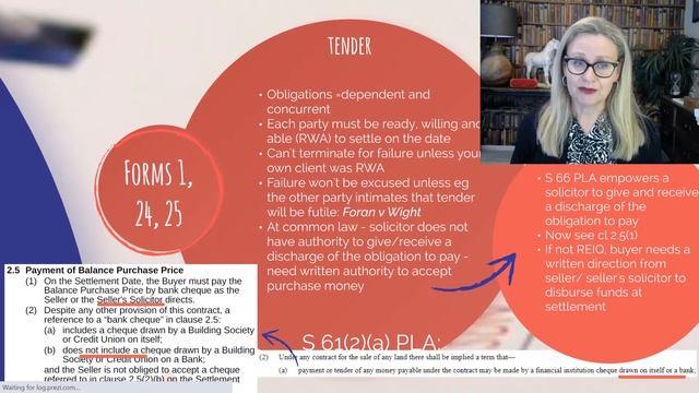LAWS12059 Week 8 Contract to Settlement Pt II Video 3 смотреть онлайн