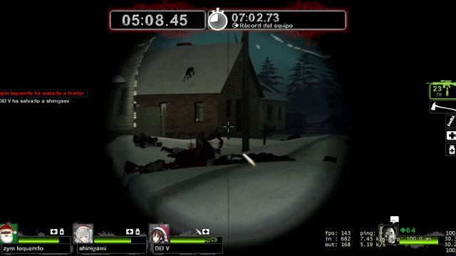 Supervivencia con el sexy Zym Loquendo - Especial de Navidad - Left 4 Dead 2 смотреть онлайн