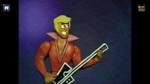 Бременские Музыканты: Луч солнца золотого (пластилиновая анимация) клип