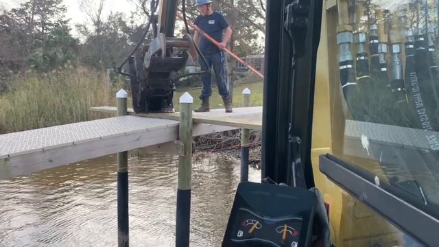 Hurricane Sally dock leveling job смотреть онлайн