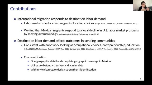 Lecture 23: Migration and Networks with Kaivan Munshi, Josh Blumenstock, Maria Caballero смотреть онлайн