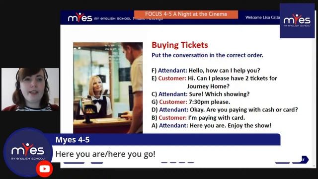 MyES 4-5 A Night at the Cinema смотреть онлайн