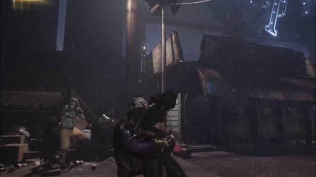 Batgirl Bearhug Ryona In Arkham Knight I