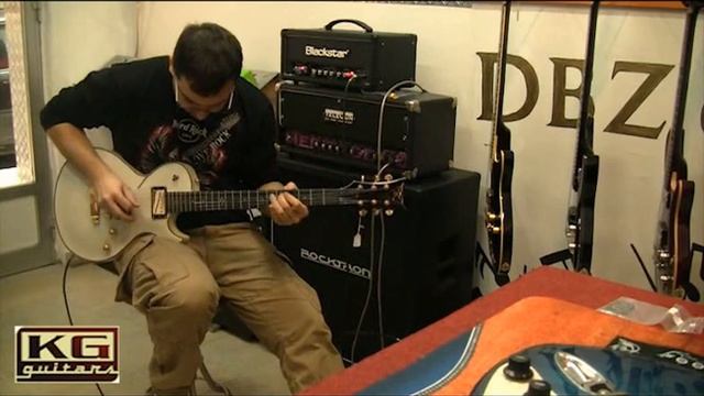 DBZ Guitars Demo: Bolero AB White