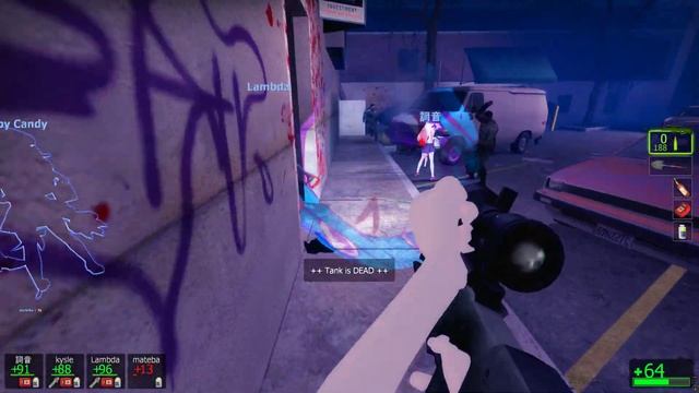 Left 4 Dead 2 Azur Lane MOD v3 + HD picture quality MOD Death Toll full map 26 June 2021 смотреть онлайн