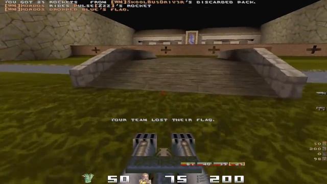 Quake Team Fortress (QWTF) - Wolvesmoon vs. Sandman, pt. 2 смотреть онлайн