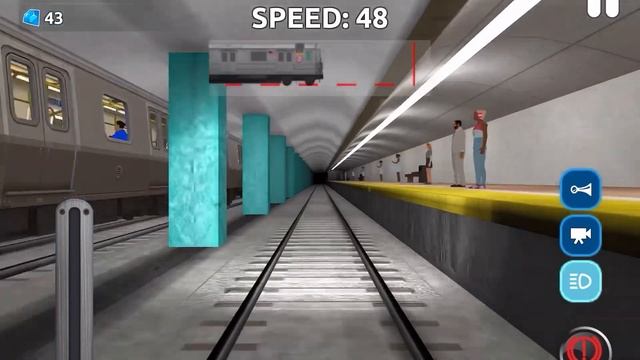 SUBWAY TRAIN | ПОЕЗДКА ПО ЛИНИИ «А» В МЕТРО НЬЮ-ЙОРКА | Игровой канал Дани смотреть онлайн