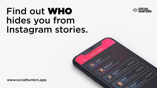 Socialhunters - Find out who hides you from Instagram stories! смотреть онлайн