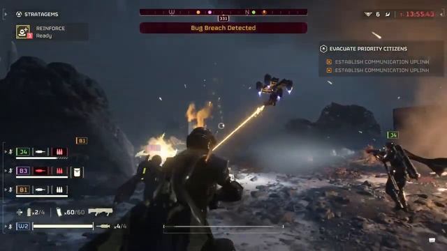 Saving the Galaxy HellDivers 2 Live!!! #Helldivers2 #Grind #live смотреть онлайн