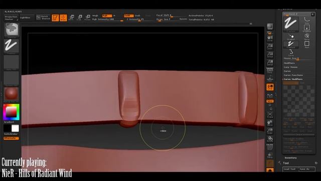NieR Gestalt Father Zbrush Timelapse смотреть онлайн