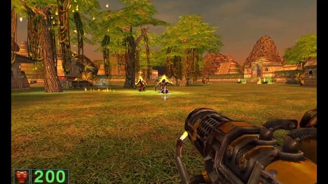 Serious Sam 1 (Classic) TSE: Serpent Yards | Gameplay & All secrets (SERIOUS) смотреть онлайн
