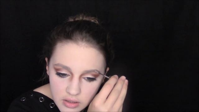 Skeleton Halloween Makeup Tutorial -Mars Beauty- смотреть онлайн