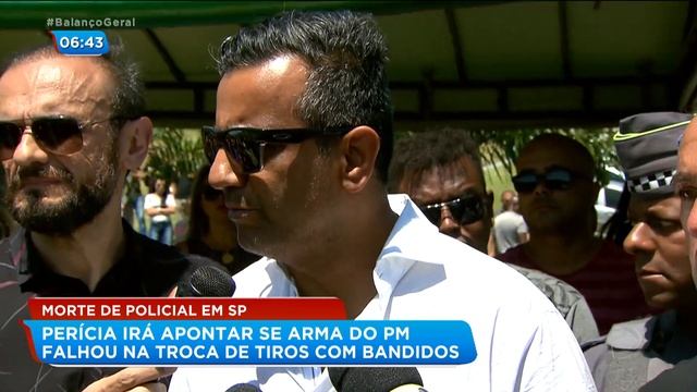 Arma de PM morto pode ter falhado durante operação em SP смотреть онлайн