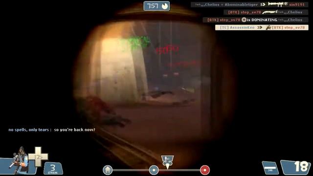 TF2 Sniper Montage - Don't Stand Still смотреть онлайн