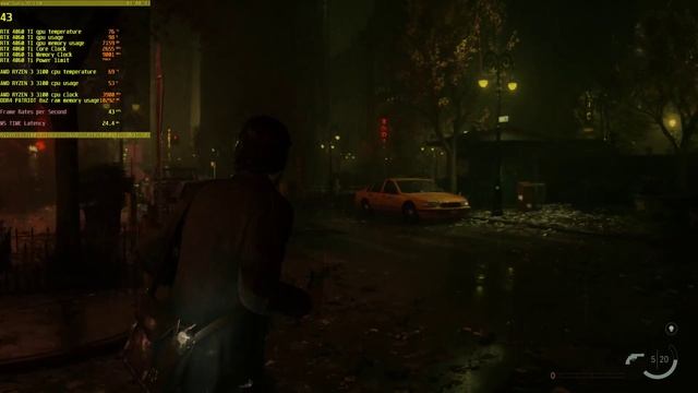 Alan Wake 2 1440p DLSS Quality ultra setting RTX 4060 Ti AMD RYZEN 3 3100 60 fps working смотреть онлайн
