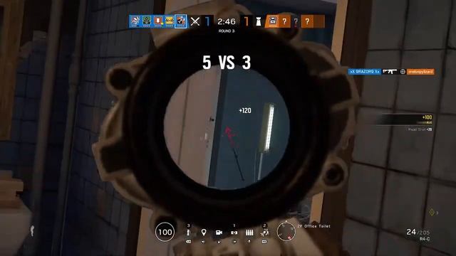 Rainbow six siege EPIC CLIPS!!!!!!! смотреть онлайн
