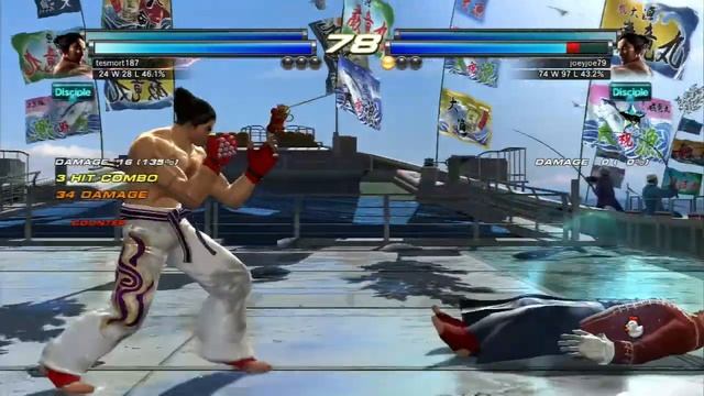 Tekken Tag Tournament 2 HD Devil Jin : Kazuya Vs Bruce : Kazuya смотреть онлайн