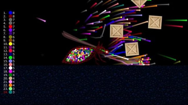 Escape 2 - Survival Marble Race in Algodoo