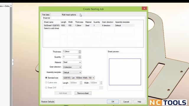 Nesting for Solidworks смотреть онлайн
