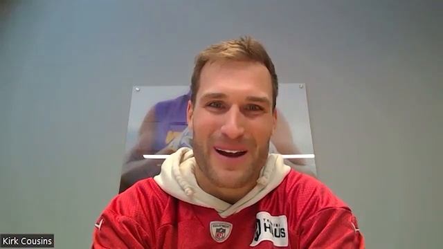 Kirk Cousins Learns He Is The 2023 Bart Starr Award Winner