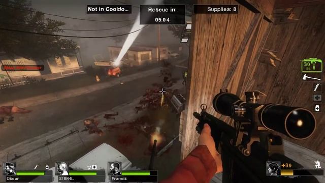 Left 4 Dead 2 - Holdout - Millhouse - Easy - fredrik, oscar, S1BR4L смотреть онлайн