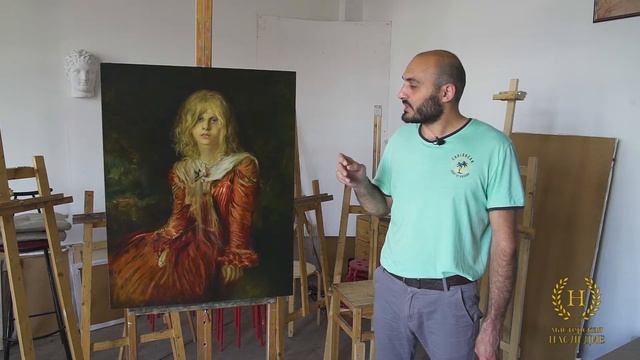 Рассказ о копии картины Франца Ленбаха «Портрет дочери» смотреть онлайн