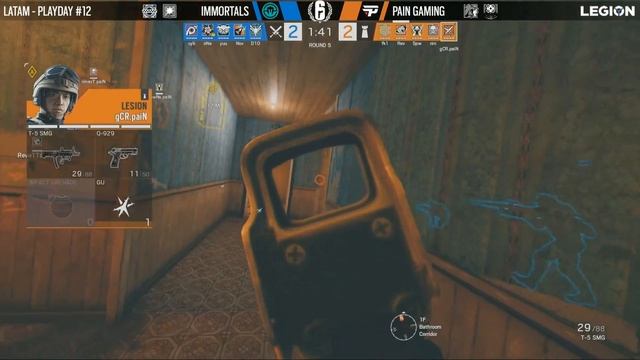 Rainbow Six Pro League - Season 8 - LATAM - Pain Gaming vs. Immortals - Week 12 смотреть онлайн