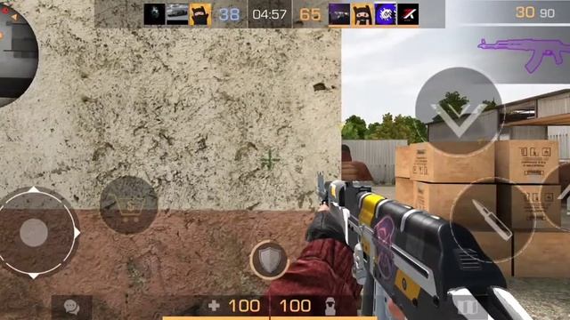 Одна игра в Standoff 2 на карте Arena смотреть онлайн