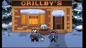 mirrored insanity phase 3 insanity sans skin is Bonetale