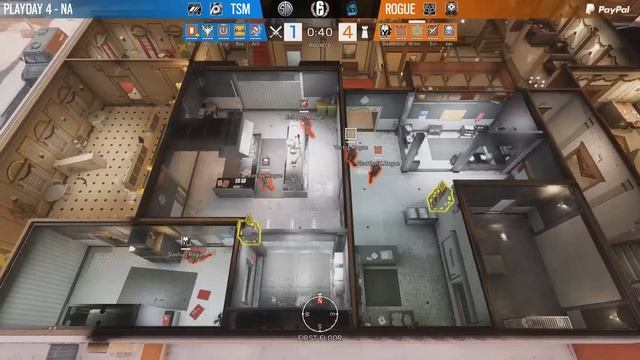 TSM vs. Rogue – Kafe – Rainbow Six Pro League – Season X – NA смотреть онлайн