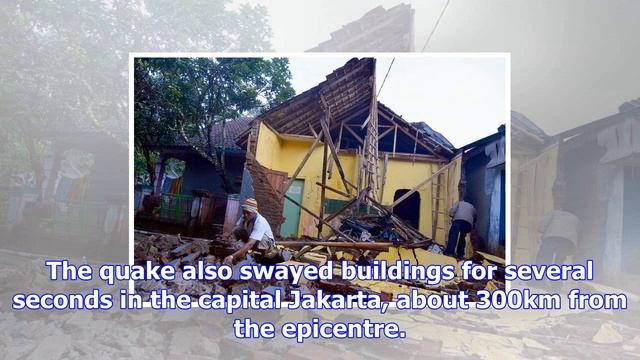Strong quake rocks indonesia's java смотреть онлайн