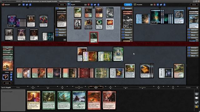 Anzrag the Quake Mole vs Braids vs Mayael vs Stitcher Geralf | Magic the Gathering Online Gameplay смотреть онлайн
