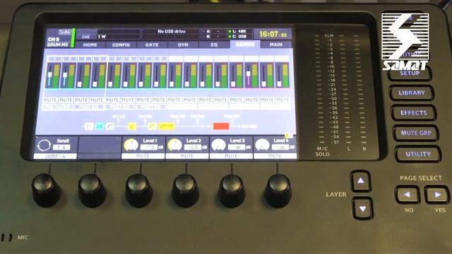 Behringer X32 #6 Полное описание Экраны EQ Sends Main смотреть онлайн